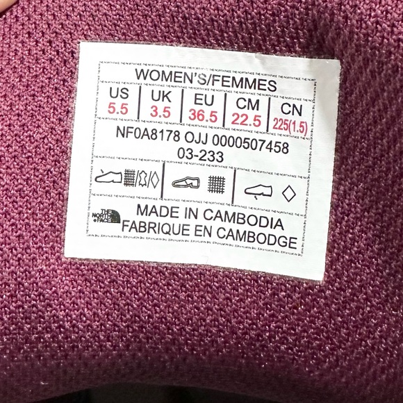 🌸THE NORTH FACE🌸 Back-To-Berkeley IV High Pile Boots Size: 5.5 - Picture 9 of 10